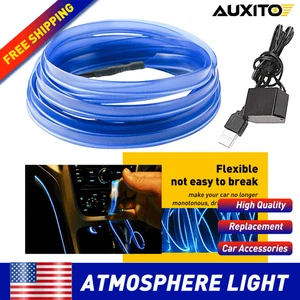 5M Blue USB Flexible LED Strip Wire Light Lamp For Car Truck Boat Bicycle 12V US - Picture 1 of 12