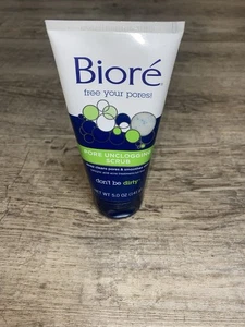 Biore Pore Unclogging Scrub 5oz Deep Cleansing - Picture 1 of 2