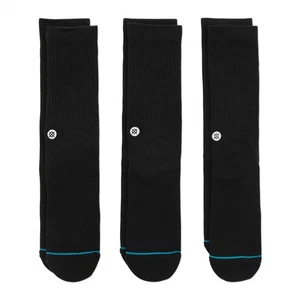 Stance Socken Icon Crew Herren 3er Pack Herren schwarz - Bild 1 von 1