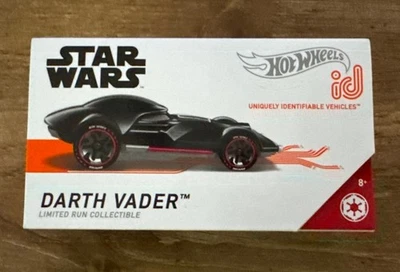 Hot Wheels id Star Wars Darth Vader Edición Limitada Coleccionable Serie 1 Sellado Foto 1 de 3
