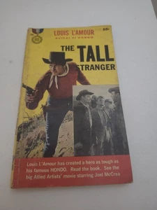 The Tall Stranger by Louis L'Amour First 1st Edition VG PB 1957 - Foto 1 di 5