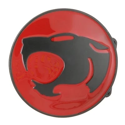ThunderCats Black/Red Logo Metal Belt Buckle - Image 1 of 2