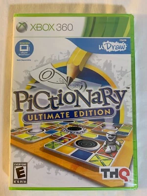 Pictionary Ultimate Edition U Draw Microsoft Xbox 360 Game Sealed Brand New - Image 1 of 4