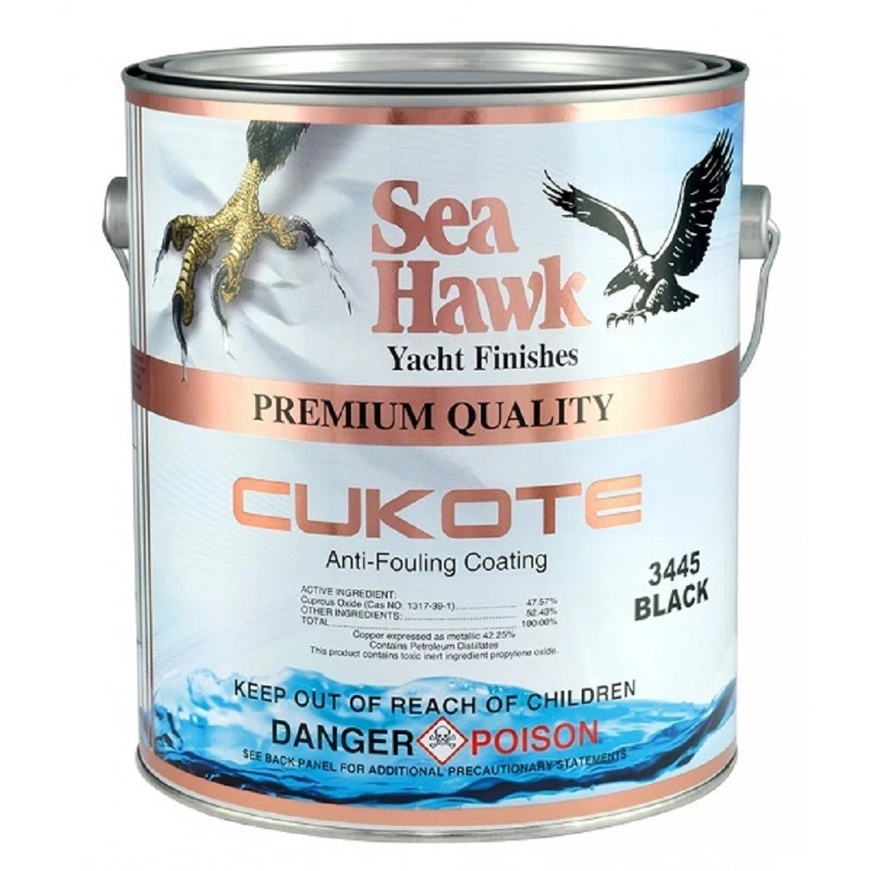 Pintura de fondo negra Sea Hawk Cukote | 3445GL Foto 1 de 1