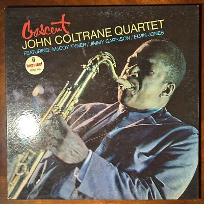 John Coltrane Quartet LP "Crescent" Impulse A-66 ~ Promo ~ Mono Van Gelder - Image 1 of 4
