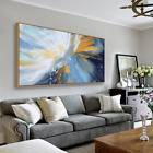 Wall Art Abstract Painting Blue Colorful Abstract Modern Artwork Wall Decor Canv