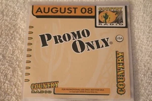 Promo Only Country Radio Aug 2008 VG+ USA CD Sugarland Rascal Flatts Lee Brice - Bild 1 von 2