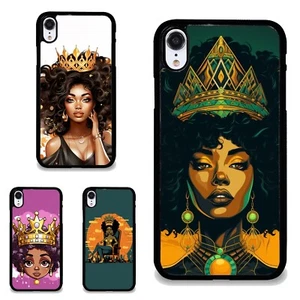 USA African queen crown For iPhone XS 11 12 13 14 15 16 Pro Max Phone - Picture 1 of 25