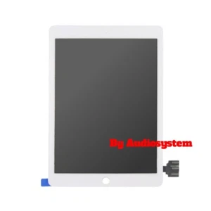DISPLAY TOUCH SCREEN APPLE IPAD PRO 9.7 A1673 A1674 A1675 SCHERMO BIANCO VETRO - Picture 1 of 2
