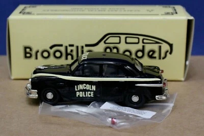 Brooklin 51a 1951 Ford Fordor Lincoln NE Police 1:43 Ltd Ed Mint/ Box 1998 - Image 1 of 4
