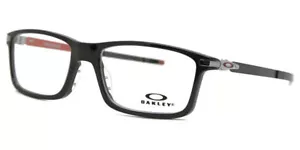 Gafas auténticas Oakley Ox8050-1555 Pitchman negras brillantes 55/18/140 - Imagen 1 de 3