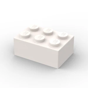 Lego 5x Basic Steine 2x3 bricks 3002 weiß white - Picture 1 of 1