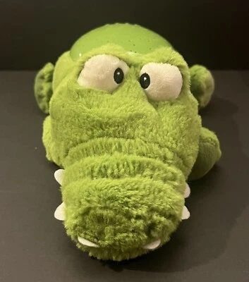 Peluche CloudB Alligator Noche Verde Claro Azul Amarillo 15 Pulgadas Proyectos Estrellas Foto 1 de 4