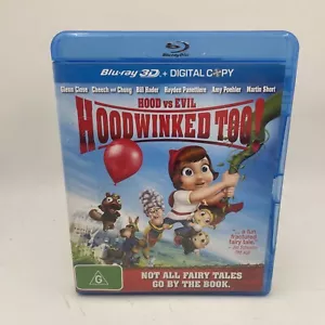 Hoodwinked Too! Hood Vs Evil Blu Ray 3D + Digital Free Post Aus Seller Region B - Picture 1 of 4
