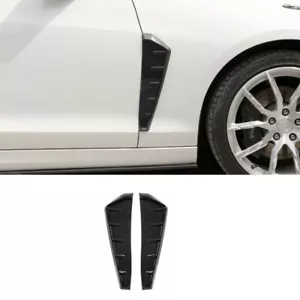 For Cadillac ATS 2013-2019 carbon fiber Decor front side door fender Panel trims - Bild 1 von 7