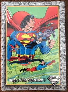DC The RETURN OF SUPERMAN Trading Cards 100 Card Base Set Loose - Picture 1 of 7