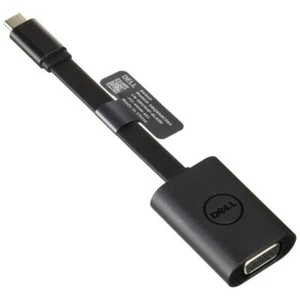 OEM DELL USB-C to VGA Adapter Video output Dongle Cable DBQBNBC064 0CXPPX NEW - Picture 1 of 3