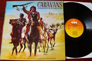MIKE BATT CARAVANS ORIGINAL MOTION PICTURE SCORE LP CBS (1978) EX++ ENGLAND - Picture 1 of 5