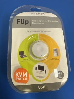 Belkin Flip USB KVM Switch - Image 1 of 3