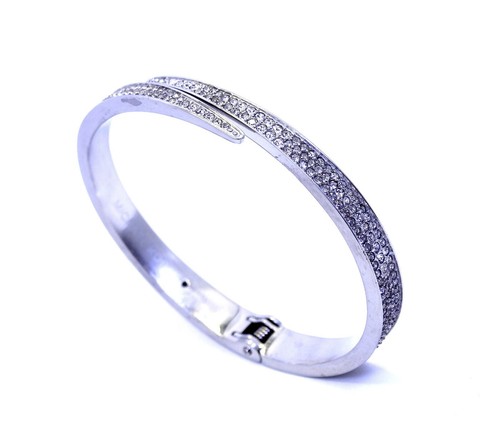 MICHAEL KORS Braccialetto Braccialetto Acciaio Inox Strass