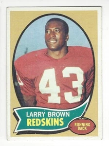1970 Topps Football Larry Brown Karte #24!  Sehr guter Zustand.  Washington Redskins! - Bild 1 von 2