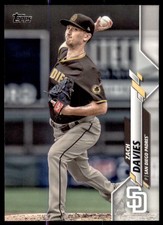 2020 Update Base #U-155 Zach Davies - San Diego Padres