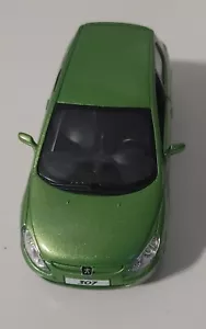 Kinsmart #KT5079 5" Peugeot 307 XSI 1:32 Diecast Metal Green Car/New - Picture 1 of 4