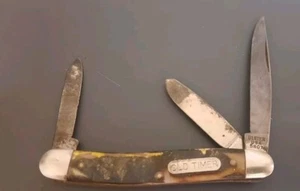 Vintage Old Timer Ulster 580T 3 Blade Pocket Knife Made in USA  - Picture 1 of 7