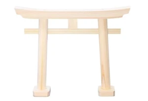 Mini Torii Gate Small Japanese Shrine Wooden Shinto Altar Kamidana Home Blessing - Picture 1 of 7