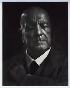 1948 Retrato Compositor Jean Sibelius Original Yousuf Karsh Fotografía de Colección 1977 - Imagen 1 de 1