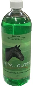 Supa-Gloss Shampoo Horse Cattle Dogs 1 Litre - Picture 1 of 4