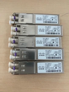 5x Cisco GLC-2BX-D SFP-Module 1G SM - Bild 1 von 2
