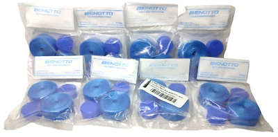 8 Benotto fita guidão azul texturizada pacote barra violoncelo bicicleta vintage nova cinta - Imagem 1 de 4
