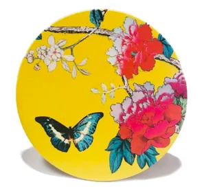 Ceramic Trivet - Cork Backed - Anna Chandler - Saffron Yellow Bird - Picture 1 of 1