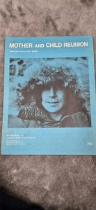 paul simon music sheet mother and child reunion vintage highly collectible - Picture 1 of 3