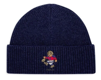 Polo Ralph Lauren Men's Polo Bear Merino Wool Beanie One Size - Image 1 of 2