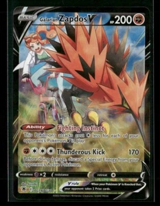Galarian Zapdos V TG19/TG30 Astral Radiance Trainer Gallery NM Pokémon TCG - Picture 1 of 2