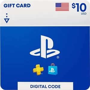 Tarjeta de $10 PlayStation Store USD - PS PSN tienda de EE. UU. PS4 PS5 - Imagen 1 de 1