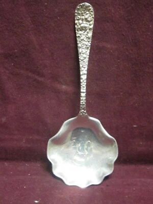 Stieff Sterling STIEFF ROSE BON CUCHARA 5 1/4" 34 gramos Monograma L Foto 1 de 4