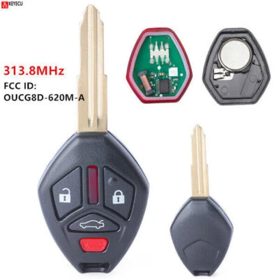 Remote key Fob 313.8MHz for 2007 2008 2009 2010 11 12 Mitsubishi Eclipse Galant Foto 1 de 4