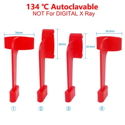 Dental XCP Style X-Ray Bitewing Bite Block Red Positioning Holder Aiming Blocks - Imagen 1 de 4