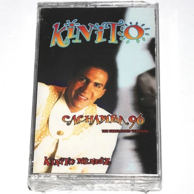 Kinito Mendez - Cachamba 96 Unreleased Versions Cassette Maxi Single 1996 SEALED - Image 1 of 4