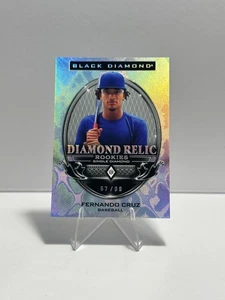 Fernando Cruz 2025/99 Goodwin Champions Black Diamond Relic Rookies MLB BDRR-FC - Imagen 1 de 2
