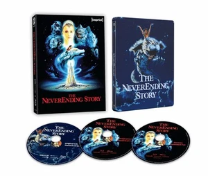 The Neverending Story Limited Ed Steelbook (4K UHD+Blu-ray+Slip) Pre-sale 8-27 - Imagen 1 de 3