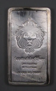 Barra de plata tipo apilador Scottsdale de 10 oz - lingotes de plata de 10 oz Troy .999. #101 - Imagen 1 de 10