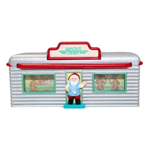 Hallmark Ornament: 1995 Santa's Diner | QLX7337 | Non-Mint Box - Picture 1 of 2