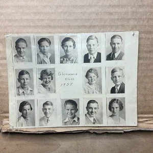 1935Photo Glenwood School Springfield Oregon Has Names Back B58 - Picture 1 of 5
