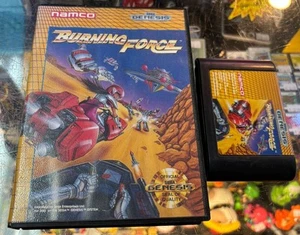 Juego BURNING FORCE Sega Genesis en Estuche SIN Manual ¡AUTÉNTICO! - Imagen 1 de 2