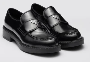 Black Prada Loafers with box ! - Picture 1 of 3