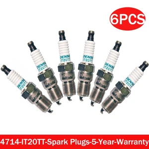 6x 4714/IT20TT New Iridium Spark Plugs TT 2006-2010 Ford Explorer 4.0L V6 Kit - Picture 1 of 5